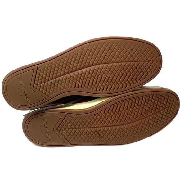 Cole Haan Vartan 2.0 Midcut Woodbury  Brown Leather Sneaker Boot Size 12M - Picture 12 of 16